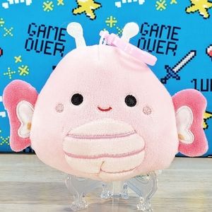 Squishmallow Maribel the Butterfly 3.5" Clip UltraSoft Stuffed Easter Plush NWT
